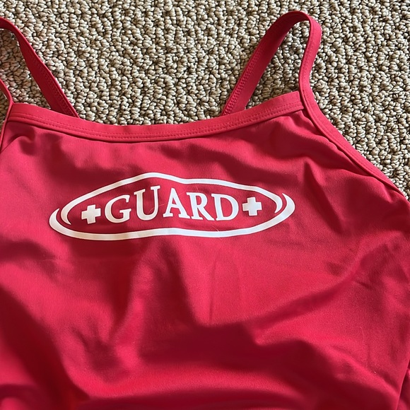One Piece Lifeguard Swimsuit - Picture 3 of 3